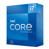 Processador Intel Core i7-12700KF, 3.6GHz (5.0GHz Max Turbo), Cache 25MB, 12 Núcleos, 20 Threads, LGA 1700 - BX8071512700KF - 862