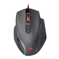 Mouse Gamer Redragon Tiger 2 Preto Single Color LED Vermelho - M709-1 - 1263