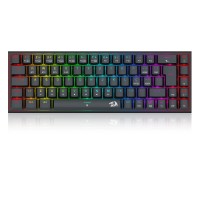 Teclado Redragon Ryze Pro Sem Fio Rgb Abnt2 Switch Marrom - 3819