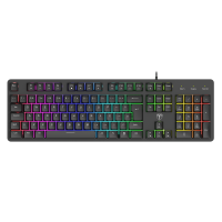 Teclado Membrana Gamer T-Dagger Echo RGB Preto T-TGK109 - 3837