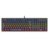 Teclado Mecânico Gamer T-Dagger Rebel Switch Marrom T-TGK328-BR - 3836